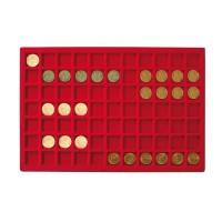 Lindner Tableau für 77 Münzen bis 24mm Ø Nr. 2329-77