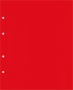 Lindner MU-Zwischenblätter rot MUZR per 5 Stück