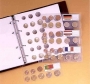 Kobra Euro-Münzalbum FE Farbe rot mit 5 Blatt für 15 Euro-Münzen