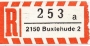 R-Zettelsammlung 7.500 verschiedene R-Zettel Bund/Berlin, sortie
