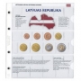 Lindner Vordruckblatt €-KMS Lettland Nr. 1109-21