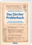 Kunzmann, Ruedi/Weisenstein, Karl Das Zürcher Probierbuch Das Zü