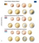 Lindner Vordruckblatt €-Kursmünzen-Sätze Belgien/Niederlande/Lux