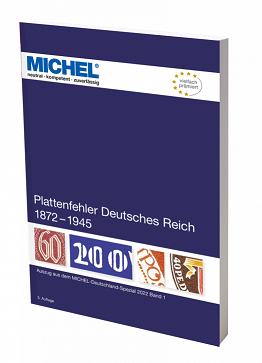 Michel Plattenfehler Deutsches Reich 1872–1945   3. Auflage 2022