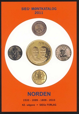 Sieg?s Möntkatalog Norden 2011 / Coin Catalog Norden 2011 1533-1