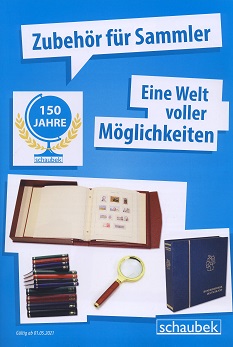 Schaubek Zubehör für Sammler Verlagsverzeichnis 2021