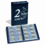 Leuchtturm Taschenalbum ROUTE für 48 2-Euro-Münzen Nr. 350454