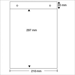 Safe Wandhalter für DIN A4-Formate Nr. 796