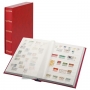 Lindner Einsteckbuch Elegant mit 60 weißen Seiten und passender 