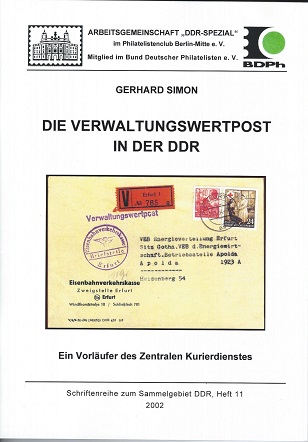 Simon, Gerhard Die Verwaltungswertpost in der DDR  