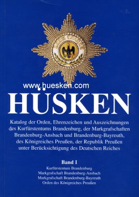 Hüsken, André Katalog der Orden, Ehrenzeichen und Auszeichnungen