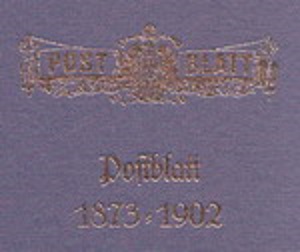 AG Krone/Adler Das Postblatt 1873 - 1902 2 Bände 
