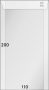 Lindner Pergamin-T?ten, 110 x 200 + 20 mm, 500er-Packung  Artike