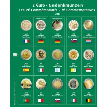 Safe Premium-Münzen Album 2€ Einzelblatt Jahre 2013 Nr. 7341-10 