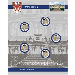 Safe Top-Set Einzelblatt 2€ Brandenburg 2019 Nr. 7821-15 