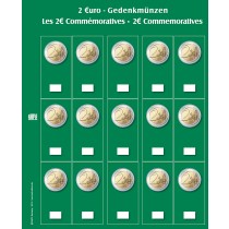Safe Neutrales Ergänzungsblatt 7393S für 2€-Münzen per 2 Stück