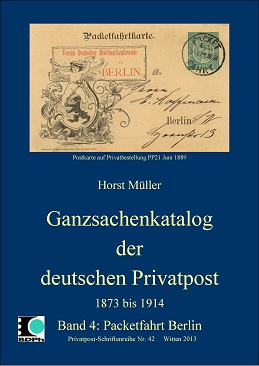 Müller, Horst Ganzsachenkatalog der deutschen Privatpost 1873 bi