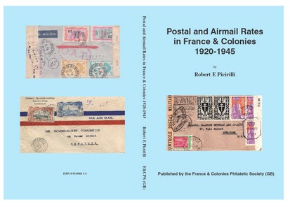 Picirilli, Robert Postal and Airmail Rates in France and Colonie
