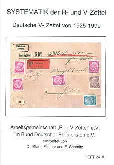 Fischer, Klaus/Schmitz, Egbert Systematik der R- und V-Zettel De
