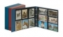 Lindner Set Postkarten-Album groß, leer Nr. 3008 blau