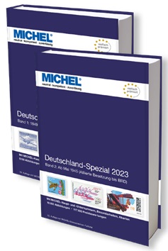 Michel Deutschland-Spezial-Set 2023 - Band 1 und Band 2  Inhalt:
