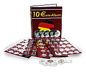 10 €uro-Sammelalbum + 8 Münzkapseln gratis Nr. 700110