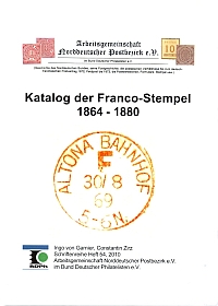 Von Garnier/Zirz Katalog der Franco-Stempel 1864 bis 1880