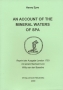 Eyre, Henry An Account of the Mineral Waters of Spa Reprint der 