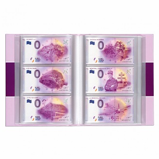 Leuchtturm Album für 420 Euro Souvenir-Banknoten 