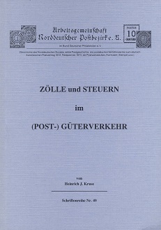Kruse, Heinrich J. Zölle und Steuern im (Post)-Güterverkehr  Han