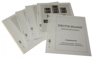 Lindner Vordruckblätter Deutschland Zusammendrucke 1996-2007 T12