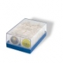 Leuchtturm Kunststoffbox blau 315511/KRBOX für 100 Münzrähmchen