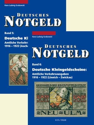 Band 5+6: Grabowski: Dt. Kleingeldscheine 1916-22 (1. Aufl. 2004