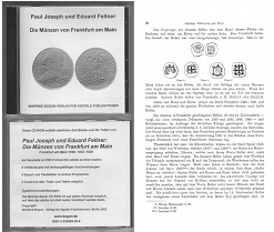Joseph, Paul und Fellner, Eduard Die Münzen von Frankfurt am Mai