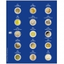 Safe TOPset Blatt 2€-Münzen Nachtrag 2021 Nr. 7822-28 ohne Kapse