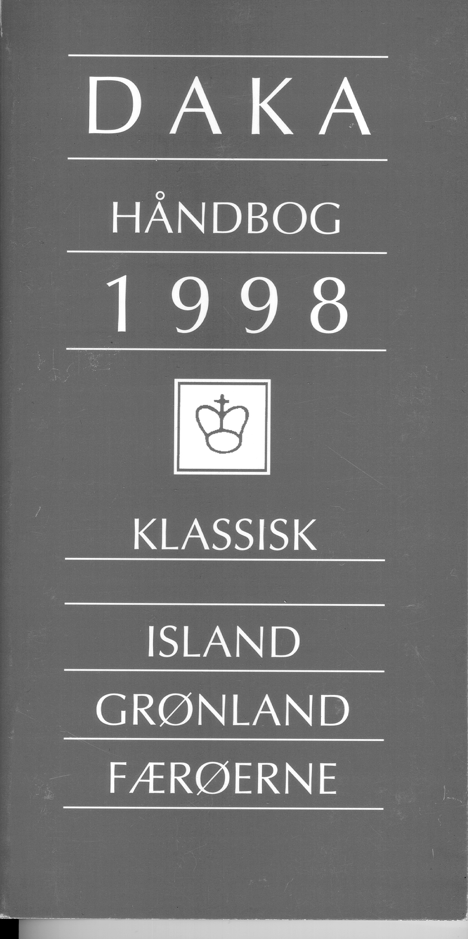 DAKA Katalog Nordatlant 1998: Island/Grönland/Färöer  Auflage 19