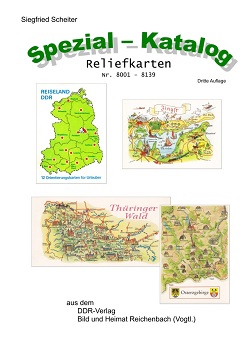Scheiter, Siegfried Spezial-Katalog Reliefkarten Nr. 8001-8139 a