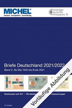 Michel Briefe Deutschland 2021/2022 - Band 2: Ab 1945  20. Aufla