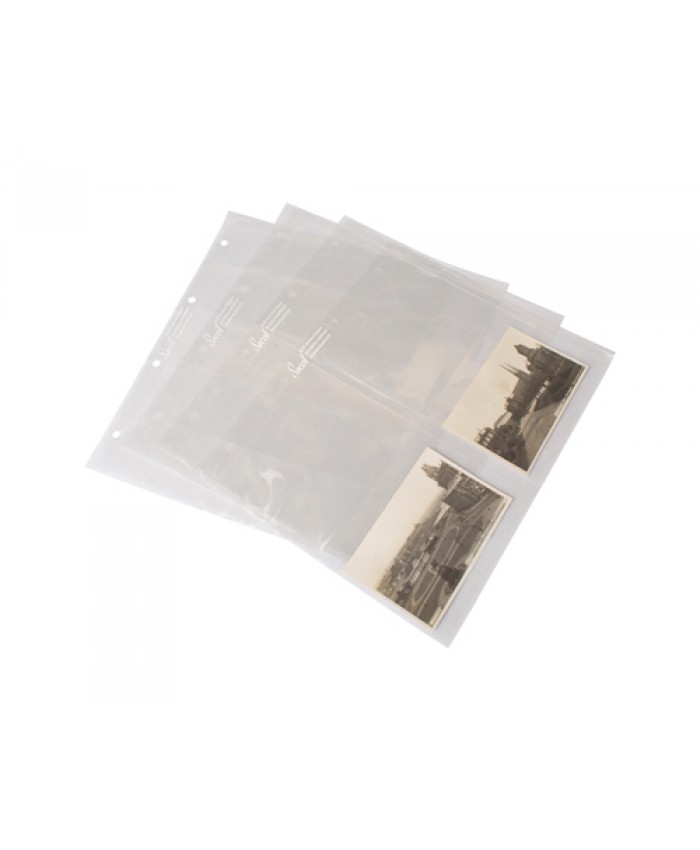 Kunststoffhüllen SECOL AS Polyester transparent 2 Taschen DINA5 