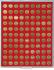 Lindner Münzenbox mit 99 runden Vertiefungen Nr. 2505