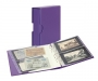 Publica M Color Banknotenalbum Viola violett mit passender Schut