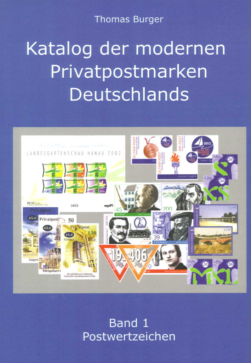 Burger Katalog der modernen Privatpostmarken Deutschlands, Band