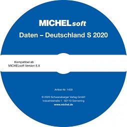 MICHEL Soft Daten-Deutschland S /Update 2020 Briefmarken Deutsch