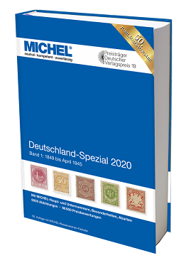 Michel Deutschland-Spezial 2020 – Band 1: 1849 bis Mai 1945  50.