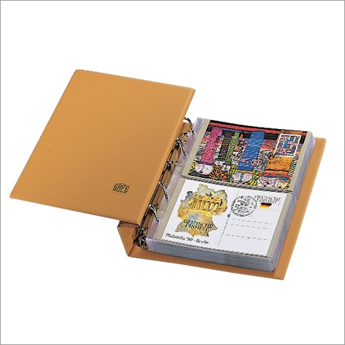Safe Compact-Album Farbe beige Nr. 7884 für FDC's und Briefe.