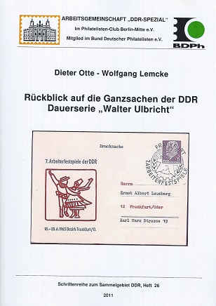 Otte, Dieter/Lemcke, Wolfgang Rückblick auf die Ganzsachen der D