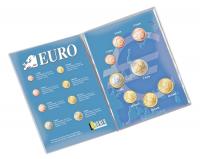 Lindner Euro Taschenalbum Euro-Kursmünzen-Satz Nr. 8459
