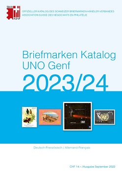 SBK Briefmarken-Katalog UNO Genf 2023/24
