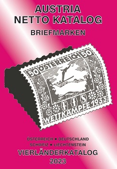 Austria Netto Katalog (ANK) Briefmarken Vierländerkatalog 2023  