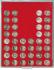 Lindner Münzenbox mit 54 runden Vertiefungen Nr. 2154